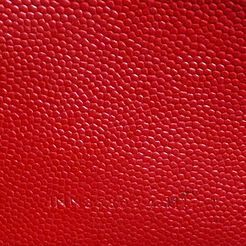 Authentic YSL YVES SAINT LAURENT quilted red wallet box cards, and certificate - Picture 3 of 12